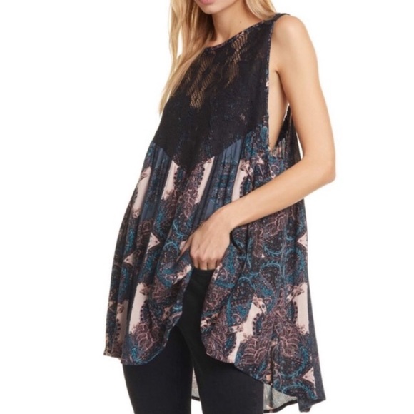 FREE PEOPLE $88 Count Me In Trapeze Dress Black - Picture 3 of 7